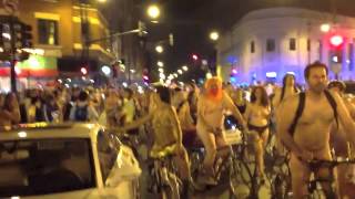 Video thumbnail of "Orthodox Jewish Jam Band vs. World Naked Bike Ride - Wicker Park, Chicago, IL"