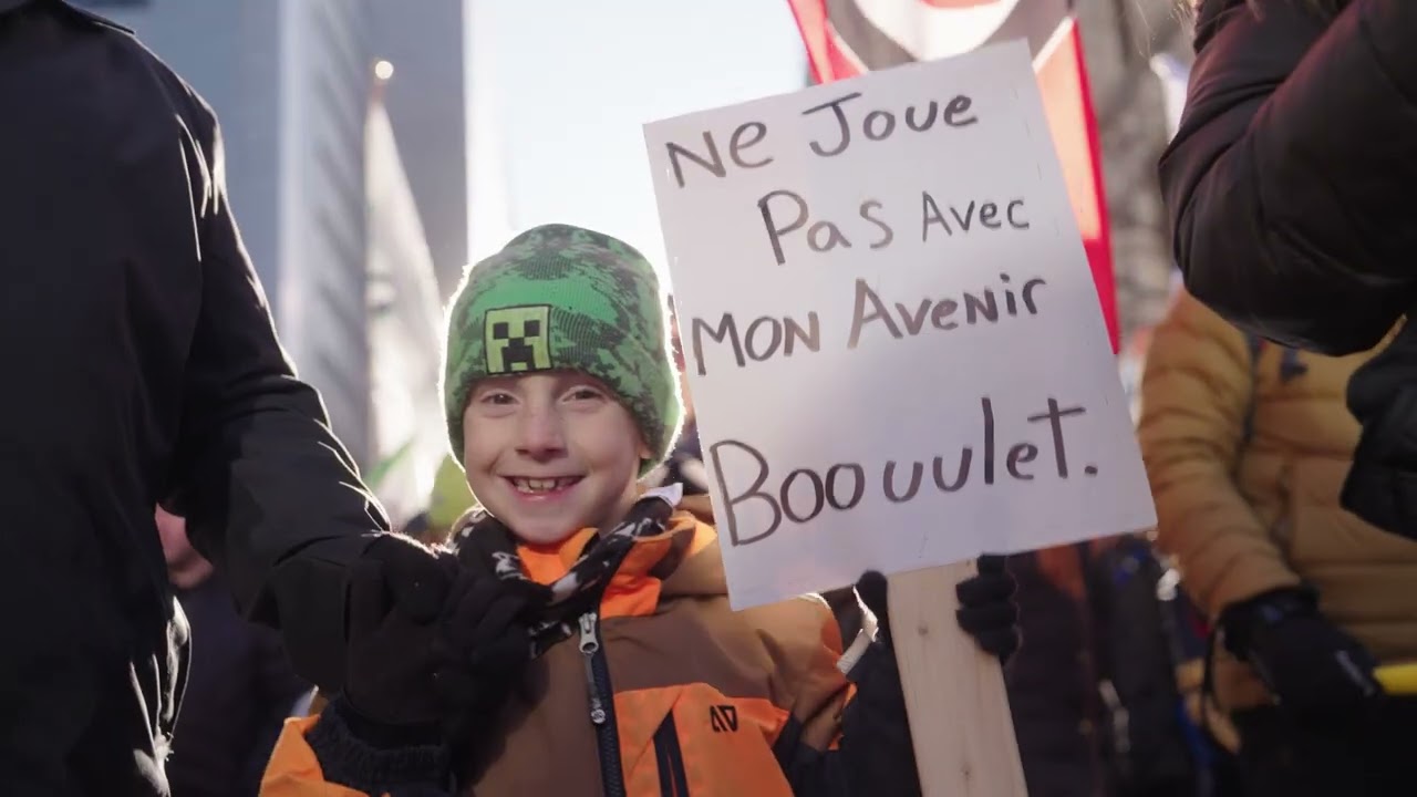 Grand rassemblement intersyndical Pour le Québec