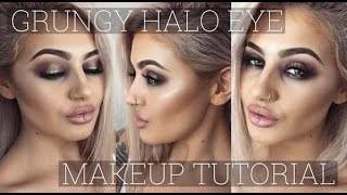 Grungy Halo Eye Makeup Tutorial \/\/ Jamie Genevieve