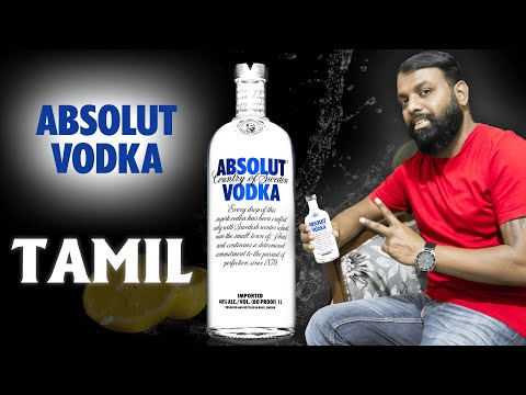 ABSOLUT VODKA Review in Tamil | Vodka Review tamil | Best Drink Review