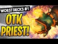 Worst Decks in Hearthstone #1: Regenerate OTK PRIEST | Rastakhan's Rumble | Hearthstone