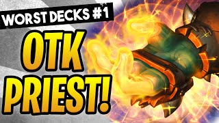 Worst Decks in Hearthstone #1: Regenerate OTK PRIEST | Rastakhan's Rumble | Hearthstone