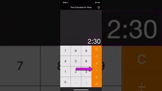 Time Calculator v1.3 -  Subtraction screenshot 3