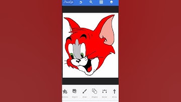 How To Make Tom in Pixallab | Make Beautiful Illustrations in Android | Tom and Jerry #pixellab
