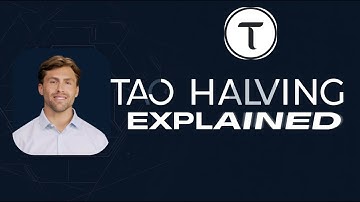 The TAO Halving Explained: What Really Happens and Why It Matters
