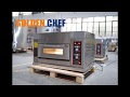 1 deck 1 tray gas oven  golden chef machinery