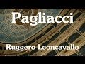 Capture de la vidéo Pagliacci   Ruggero Leoncavallo