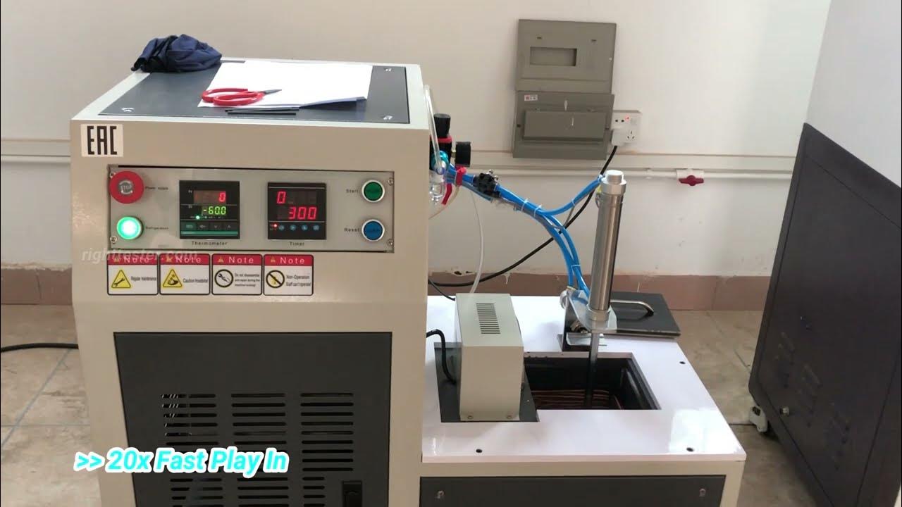 RT103 Rubber Low Temperature Brittleness Tester (operation