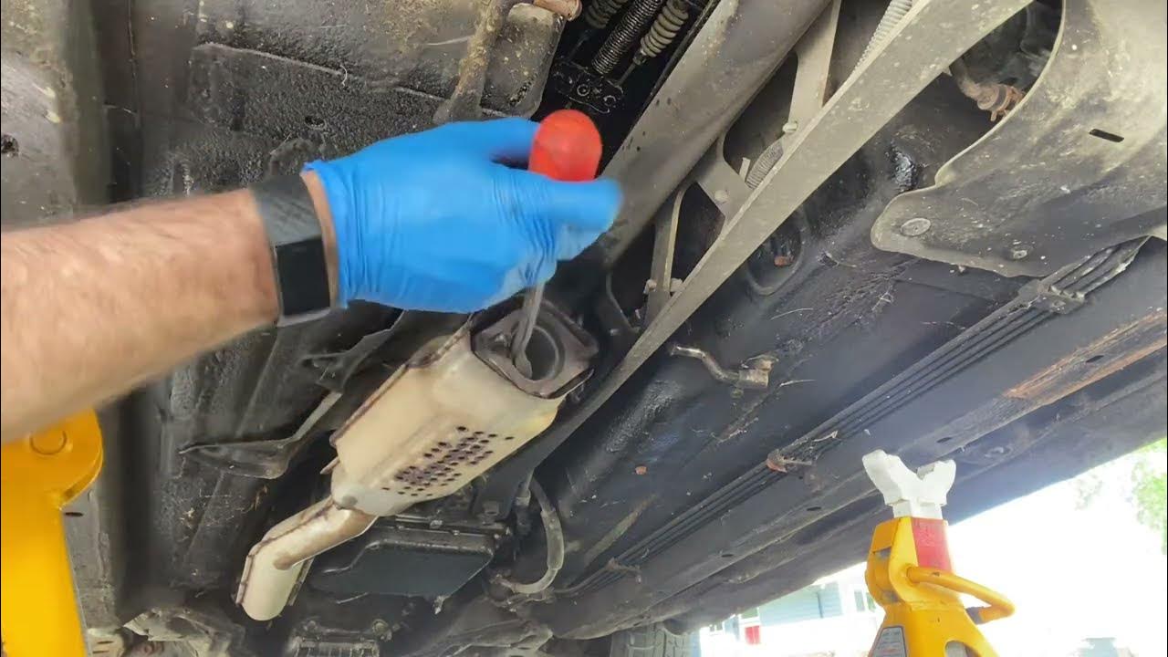 Cleaning out a dead Miata catalytic converter. YouTube