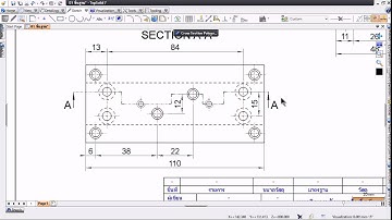 Topsolid 7.8 : Drafting Extend Cross Section Line