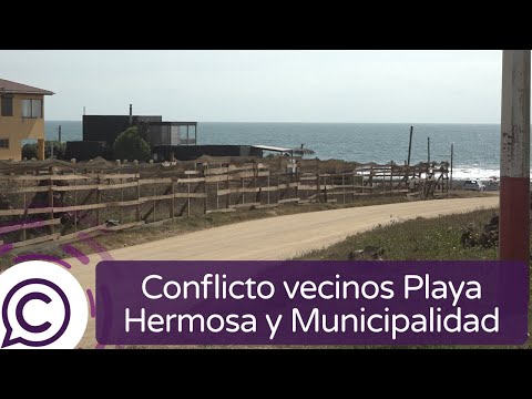 Vecinos de Playa Hermosa denunciaron a Municipalidad de Pichilemu
