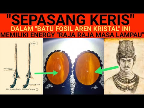 Batu fosil kayu kristal.. 