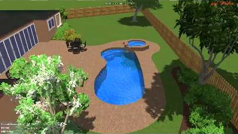 Swimming pool design by Dolphin Pools, Shemwell fa...