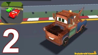 Lightning McQueen and Friends Drifting - Mater the Greater Race Walkthrough Part 2 (Android, iOS) screenshot 5