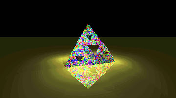 MatLab - RayTrace - 5000 Spheres - 4 Lights