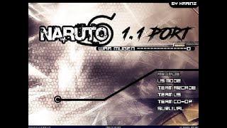 Naruto War Mugen (KMugen) Screenpack port. Gameplay video + download link.