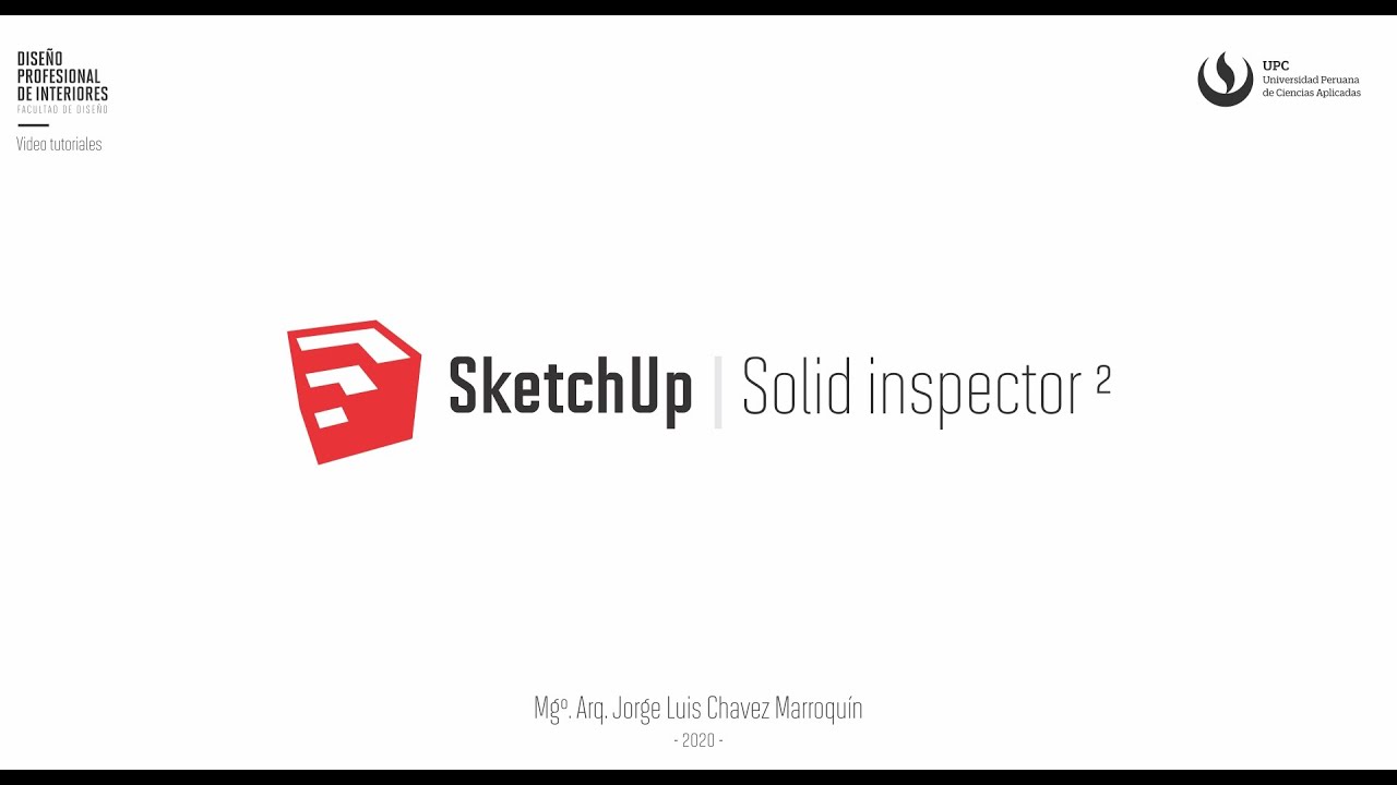 05_SketchUp - Solid inspector - YouTube