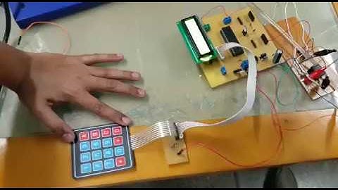 password based circuit breaker using pic microcontroller