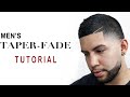 MEN'S TAPER FADE HAIRCUT TUTORIAL (STEP BY STEP)