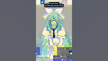 proof that rendering saves lives || #art #artreels #fyp #recommended #digitalart #ibistpaintx