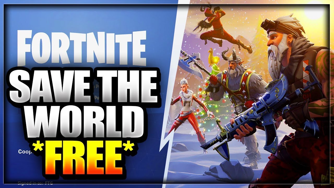 updated how to get save the world for free on fortnite in 2019 pve v bucks glitch ps4 xbox one pc - how to get free v bucks 2019 season 8