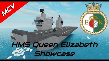 ROBLOX Plane Crazy | HMS Queen Elizabeth Showcase