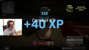 xQc Gets Killed by Hacker in COD