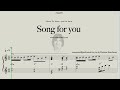 Song for You  -  Easy Piano  -  Dietmar Steinhauer