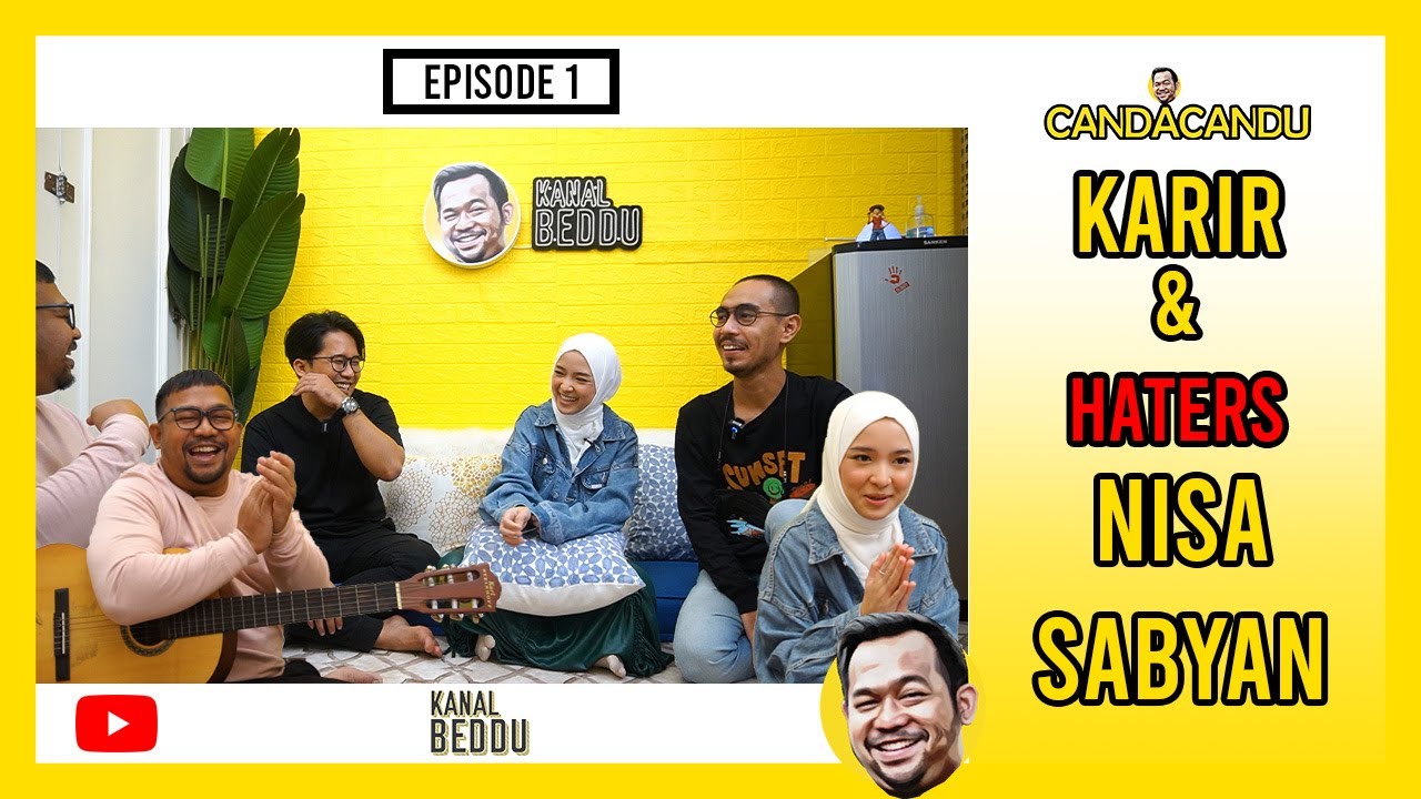 CANDA CANDU EPS10 : DARI BAHAS KARIR & HATERS NISA SABYAN!! NISA MALAH DI SURUH BENERIN STIK PS