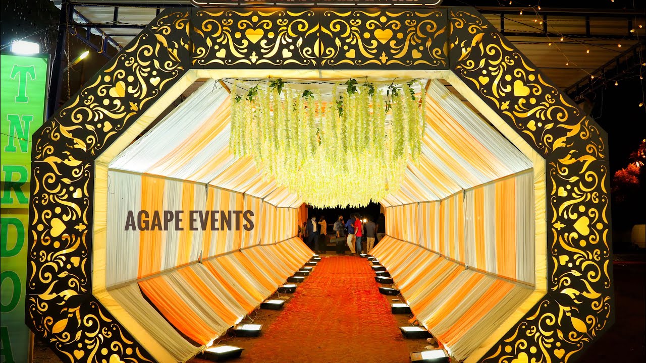 Hindu Wedding Decor Madha Maaligai Agape Events Tirunelveli YouTube