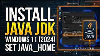 How to Install JDK on Windows 11/10 & Set JAVA_HOME | Java Setup Tutorial