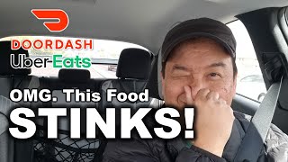 STINKS: OMG. This Food Smells So Bad Las Vegas DoorDash Uber Eats Driver Ride Along 2024 Ep 9