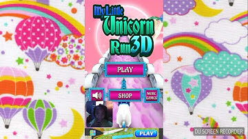 Welcome My First Video ||° My Unicorn Run 3D