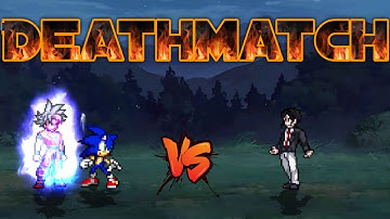 Goku DBS V3.5 OP & Sonic Chaos OP (all form) VS Demon King Muzan OP in Jump Force Mugen