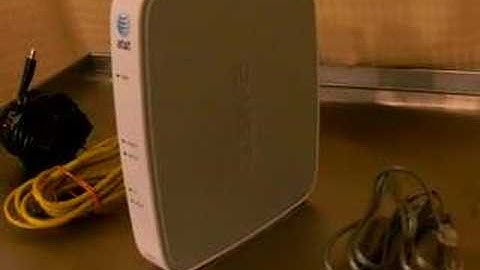 2wire AT&T DSL Modem & Router For Wireless Internet 55.00