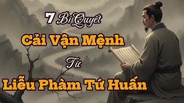 7 Bí Quyết Cải Vận Mệnh Từ Liễu Phàm Tứ Huấn: Bạn Sẽ Thay Đổi Mãi Mãi! (Mệnh Do Ngã Tạo)