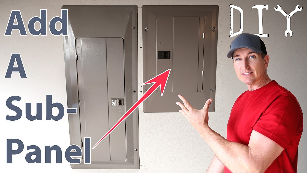 Main Panel Full? How to Install a Subpanel for Extra Circuits - YouTube