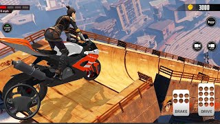 Impossible Mega Ramp Bike stunts: Bike Stunt Games - Android Gameplay screenshot 4