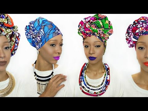 Head Wrap Tutorial | 5 Different Ankara Styles