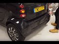 How to Remove the Rear/Back Bumpers Panels on a Smart Car W450 fortwo