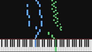 George Frideric Handel - Toccata 1 in G major | Piano Visualization
