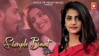 Simple Baat (Lyrical) | Semicolon, Prince Rose, Priya Soni |  Haryanvi Songs Haryanavi 2020