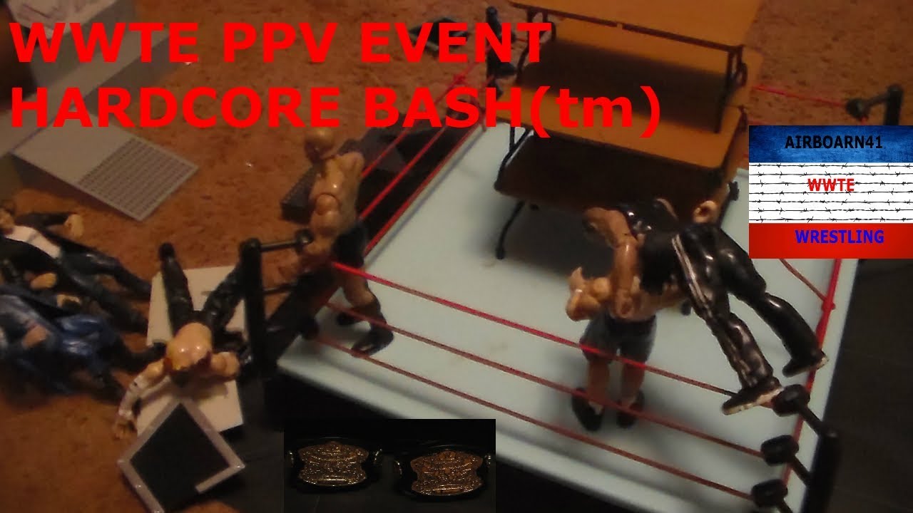 WWTE WRESTLING PRESENTS PPV EVENT HARDCORE BASH (tm)