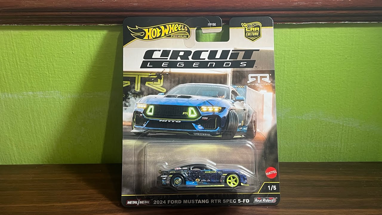 Hot Wheels Premium Boulevard Serie #61 - '18 Ford Mustang RTR SPEC 5 - España