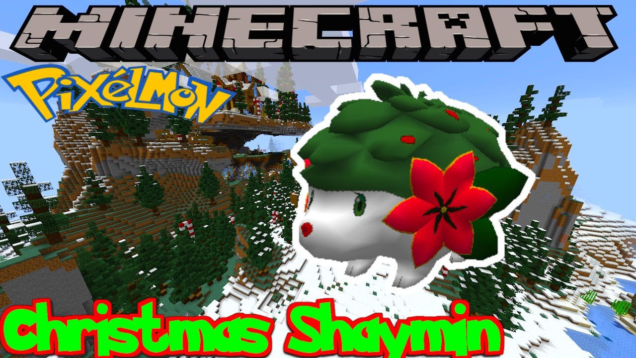 HOW TO FIND CHRISTMAS SHAYMIN IN PIXELMON REFORGED - MINECRAFT GUIDE -  VERSION 9.1.6 