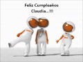 Feliz Cumpleaños Claudia