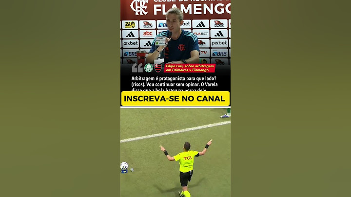 ✅️ OLHA OQUE O FILIPE LUIS FALOU DA ARBITRAGEM COM O FLAMENGO! ##flamengo #fla #mengo #mengao