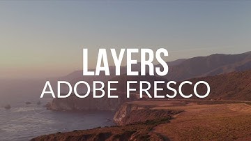 Using Layers in Adobe Fresco (iPad) for Beginners