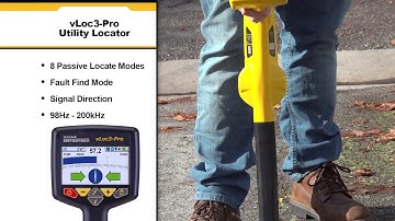 Vivax-Metrotech vLoc3-Pro Pipe and Cable Locator Overview