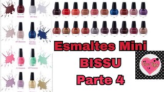 ESMALTES mini BISSU los mejores tonos con swatches| Eve Tips